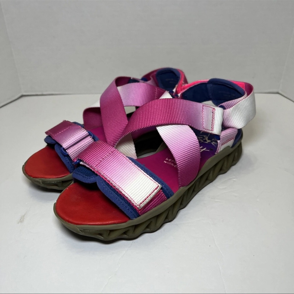 Camper Together x Bernhard Willhelm Ombré Colorful Women's Sandals Collab